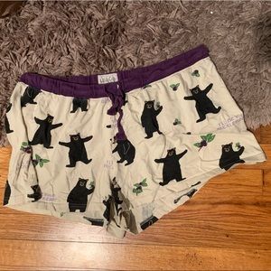 Bear Sleep Shorts